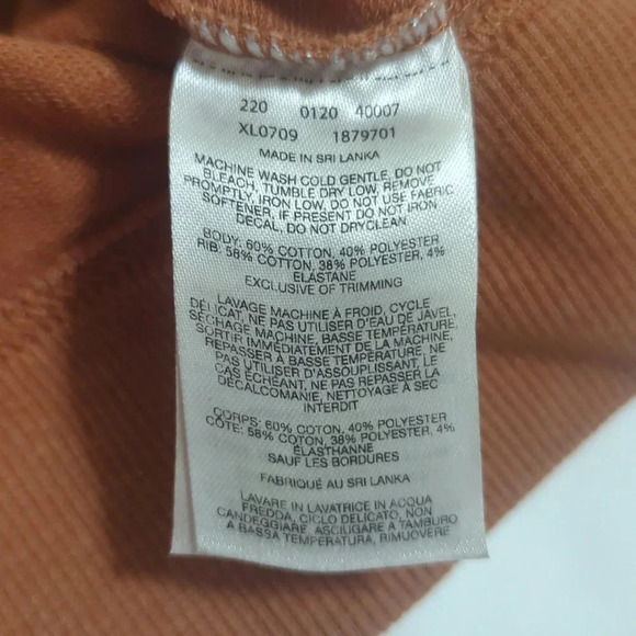 Columbia Hart Mountain Graphic Crew Sweatshirt, Color Brown Size XS/TP - Picture 13 of 15